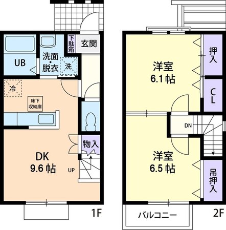 スカイ　ワン　南棟の物件間取画像